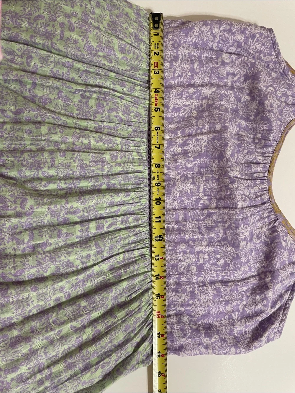ANTHRO X Roller Rabbit Purple Green Ismay Dakota Tiered Boho Maxi Dress Medium - Picture 11 of 16